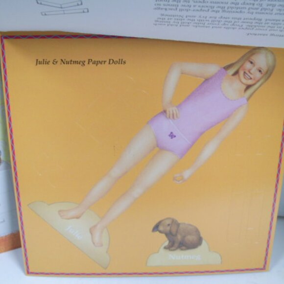 American Girl Julie Play Scenes & Paper Dolls Set - Picture 7 of 8